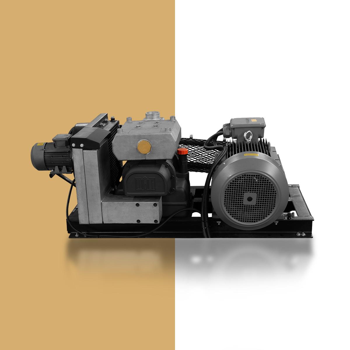 Compresor de tornillo sin aceite