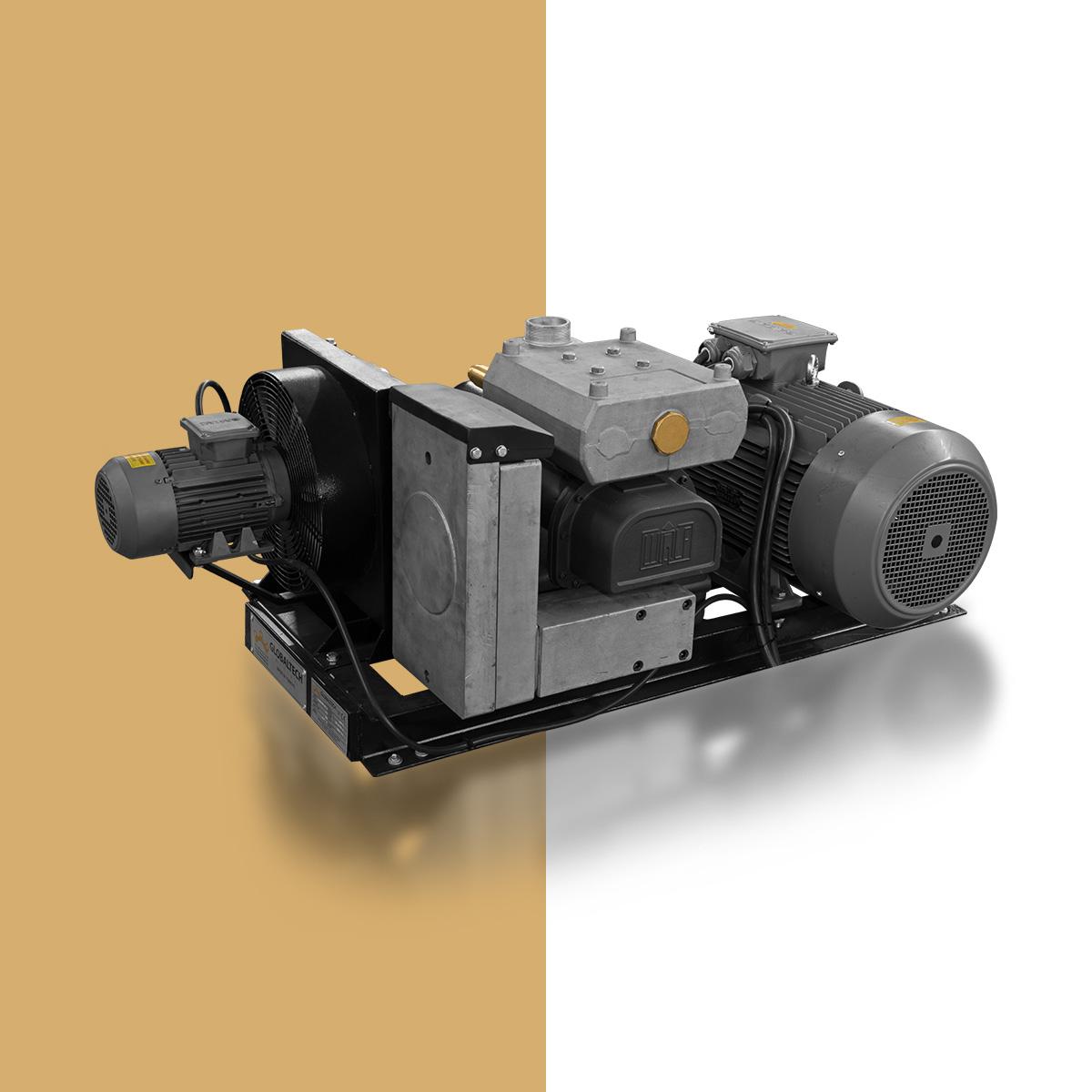 Compresor de tornillo sin aceite