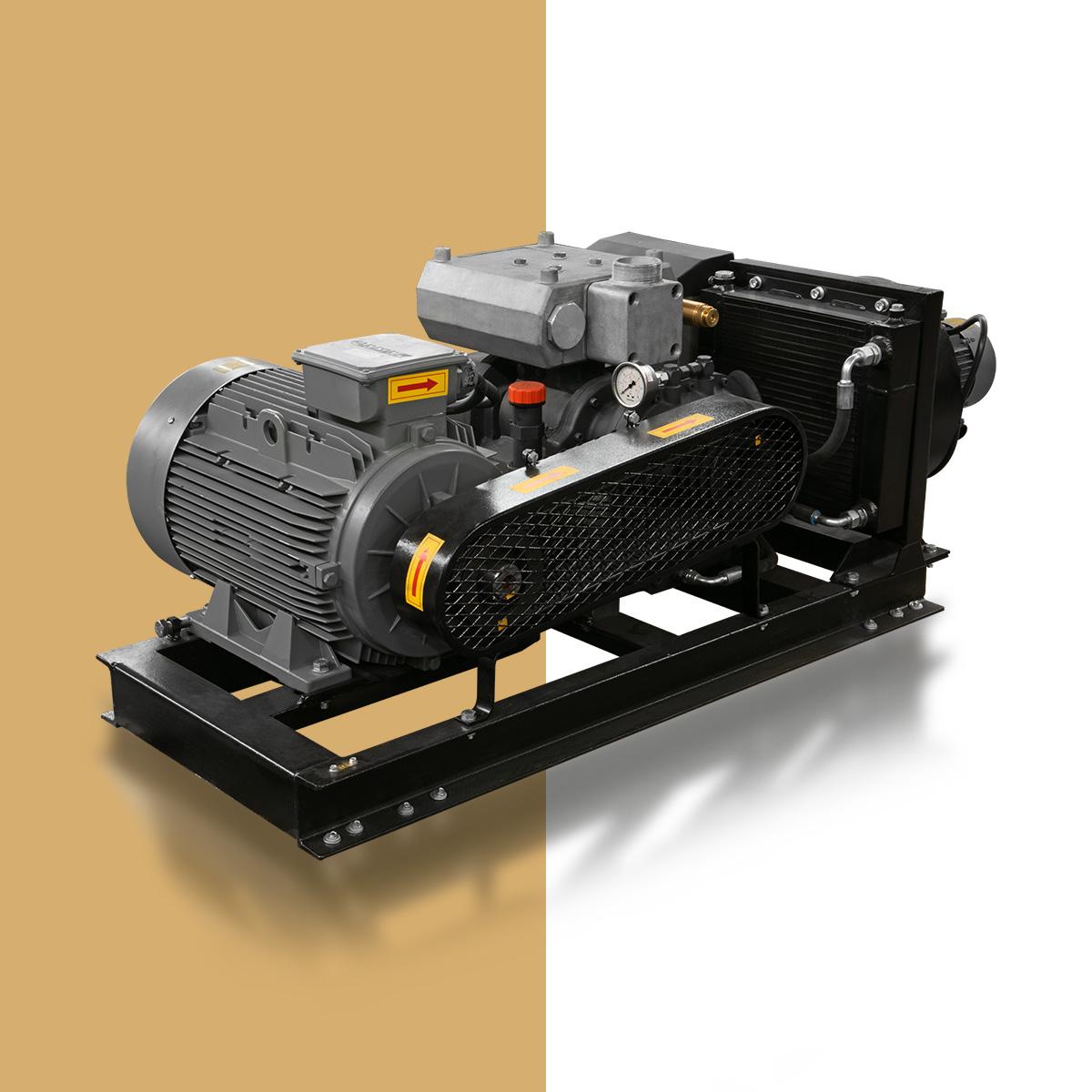 Compresor de tornillo sin aceite